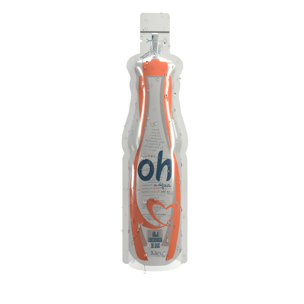 Água alcalina Oh Fitness pH 10 isotônica 315 mL — Oh a Água